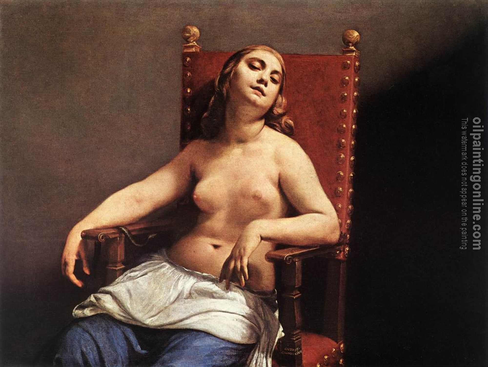 Cagnacci, Guido - The Death of Cleopatra